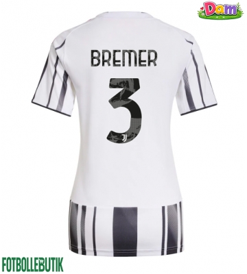 Juventus Gleison Bremer #3 Hemmatröja Kvinnor 2025-26 Kortärmad